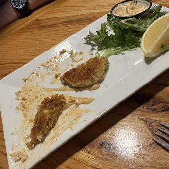 Catch 22 - Crabcake appetizer - we forgot to take a picture first - Seafood Near Me - Chapin, South Carolina