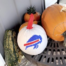 Bison Nursery - Buffalo Bills pumpkin