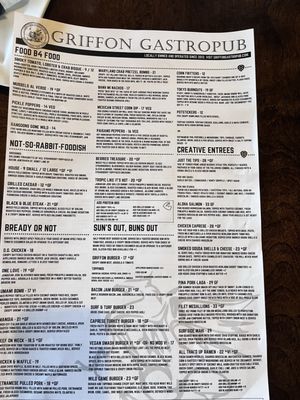 Menu photo 6 The Griffon Gastropub Niagara Falls, NY Menu photo 6 The Griffon Gastropub Niagara Falls, NY