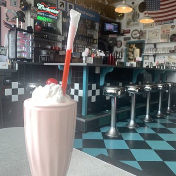 Johnny B. Good's Diner - Perfect cherry shake (two for one Wednesday) - Diners Near Me - Steamboat Springs, Colorado Johnny B. Good's Diner - Perfect cherry shake (two for one Wednesday) - Diners Near Me - Steamboat Springs, Colorado