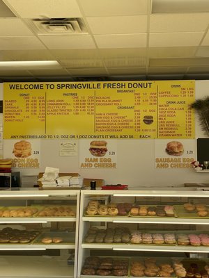 Menu photo 1 Nicky’s Fresh Donuts Springville, AL Menu photo 1 Nicky’s Fresh Donuts Springville, AL