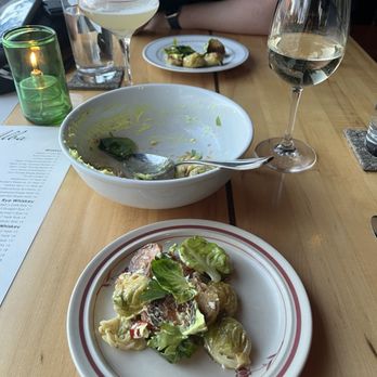 Alba - Roasted Brussel Sprouts - American Near Me - Des Moines, Iowa