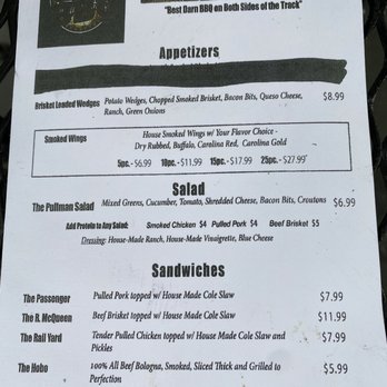 Railroad Bbq - Menu - Barbeque Near Me - Columbia, South Carolina Railroad Bbq - Menu - Barbeque Near Me - Columbia, South Carolina