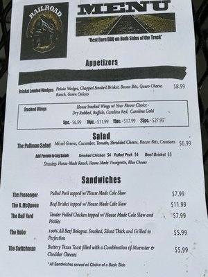 Menu photo 8 Railroad Bbq Columbia, SC