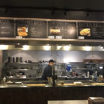 DokoDemo - Grill area and menu - Ramen Near Me - New York, New York DokoDemo - Grill area and menu - Ramen Near Me - New York, New York