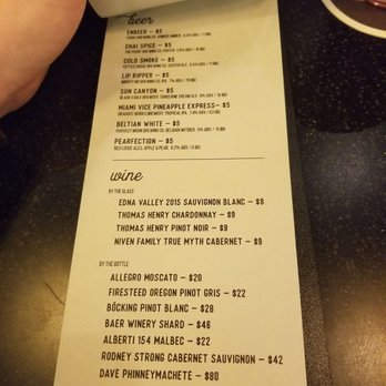 Enbar - Menus - Cocktail Bars Near Me - Great Falls, Montana