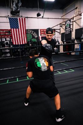 Peter Welch's boxing Gym by null