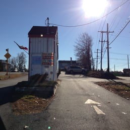 a truck parked on the side of the road