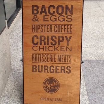 Split - This pretty much sums the place up. - Breakfast & Brunch Near Me - San Francisco, California
