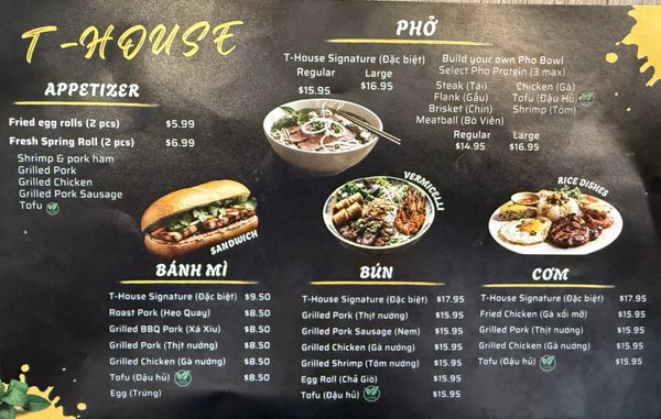 Menu photo 2 T House Lynnwood, WA Menu photo 2 T House Lynnwood, WA