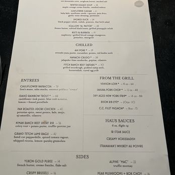 Slope Room - New American Near Me - Vail, Colorado