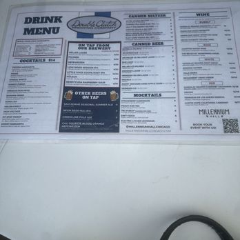 Millennium Hall  - Menu - New American Near Me - Chicago, Illinois