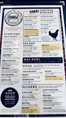Menu photo 6 OMG! Burgers & Brew Pendleton, OR