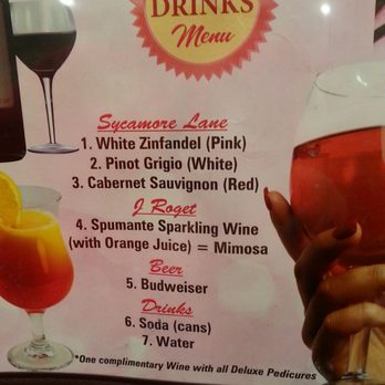 Nails 4 U & Spa - Complimentary  beverage   (with ID where needed) - Nail Salons Near Me - Richmond, Virginia