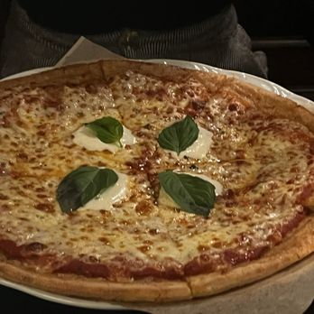 Cafe Fiorello DC - Gluten free pizza. Looks so good but my friend said it was undercooked crust - Italian Near Me - Washington, DC, District of Columbia
