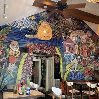 Moondog Cafe & Bakery - Cool wall mural - Cafes Near Me - Key West, Florida Moondog Cafe & Bakery - Cool wall mural - Cafes Near Me - Key West, Florida