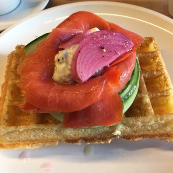 Nero Waffles - Smoked Salmon waffle - Waffles Near Me - Vancouver, British Columbia Nero Waffles - Smoked Salmon waffle - Waffles Near Me - Vancouver, British Columbia