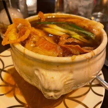 BRABO Brasserie - French Onion Soup Gratinée - New American Near Me - Alexandria, Virginia