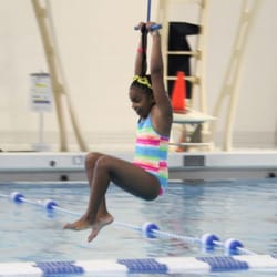 Holland Aquatic Center - Zip Line Play Feature