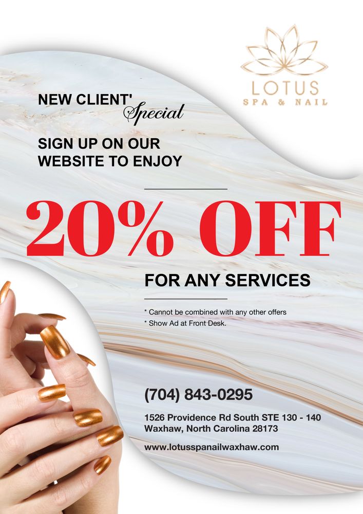 LOTUS SPA & NAIL Updated October 2024 64 Photos & 52 Reviews 9700