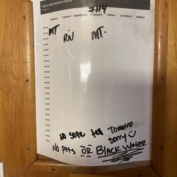 Thousand Trails - No soap till tomorrow?  And the complete lack of correctly spelled words is ...interesting. - Campgrounds Near Me - Idyllwild, California