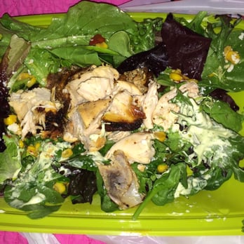 El Pollo Loco - Pretty small for a salad. Just sayin. But it was very good. Barely needed any dressing. Chicken avocado, no pico - Mexican Near Me - Sacramento, California