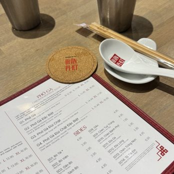 Di An Pho - Menu, coaster and chopsticks that you can take home - Noodles Near Me - Houston, Texas Di An Pho - Menu, coaster and chopsticks that you can take home - Noodles Near Me - Houston, Texas