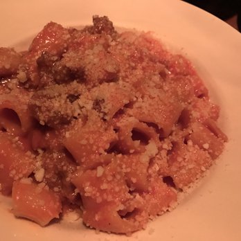 The Red Hen - Mezze Rigatoni with Fennel Sausage Ragu and Pecorino Romano - Italian Near Me - Washington, DC, District of Columbia The Red Hen - Mezze Rigatoni with Fennel Sausage Ragu and Pecorino Romano - Italian Near Me - Washington, DC, District of Columbia
