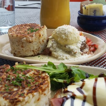 Snooze, an A.M. Eatery - Eggs Benny...they doubled our potatoes  and spliy the order at no extra cost. - Breakfast & Brunch Near Me - Tempe, Arizona