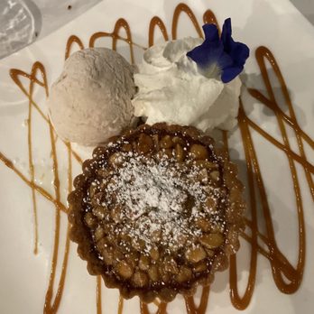 Hukilau Lanai - Macadamia Nut Tart - sooo good - Seafood Near Me - Kapaa, Hawaii