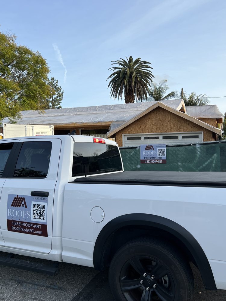 Slide of Roofs of Art