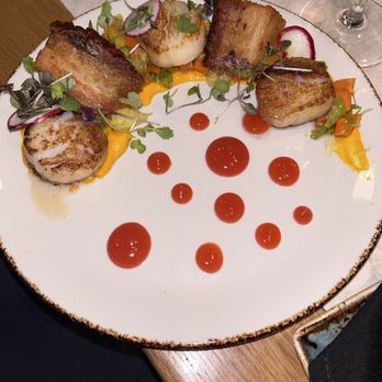 The Copper Shark - Pan Seared Diver Scallops - Cocktail Bars Near Me - Baltimore, Maryland