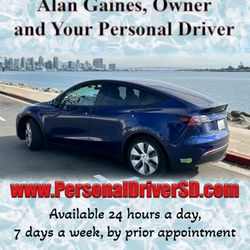 Personal Driver San Diego - This accurately describes the important aspects of Personal Driver San Diego, LLC.