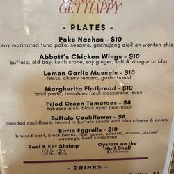 Abbott’s Grill at Paynter’s Mill - Chef specials