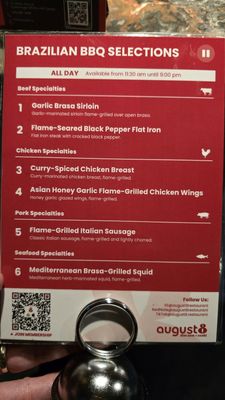 Menu photo 4 August 8 Scarborough, ON Menu photo 4 August 8 Scarborough, ON