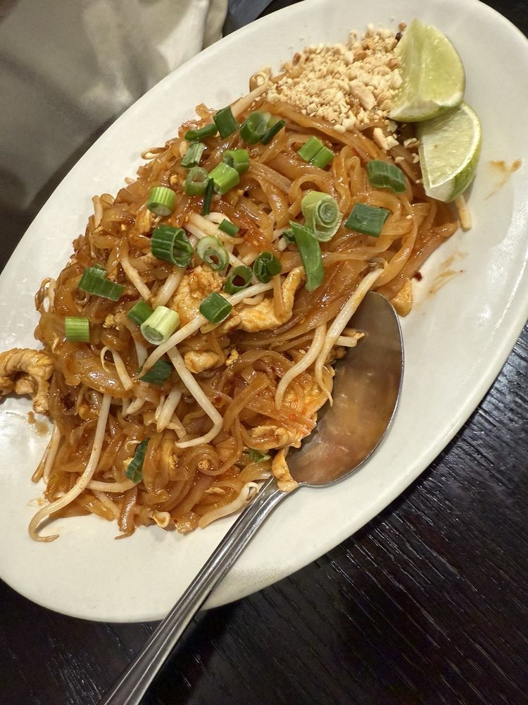 Food from Silver Dish Thai Cuisine