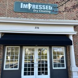 Impressed Dry Cleaning - Enter from the back lot, not from the street.