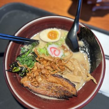Full Steam Dumpling - Shio Tonkotsu chashu pork ramen. Love this! The pork broth is so rich and is just the best around. - Pop-Up Restaurants Near Me - Santa Cruz, California