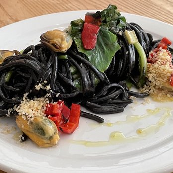 Wynona - Cuttlefish ink pasta - Italian Near Me - Toronto, Ontario Wynona - Cuttlefish ink pasta - Italian Near Me - Toronto, Ontario