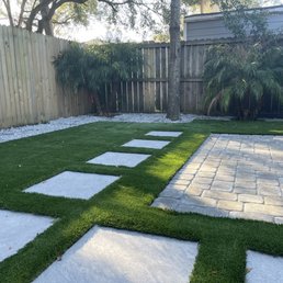 Pavers, artificial turf, porcelain outdoor tiles, robelini palms, irrigation.... Pavers, artificial turf, porcelain outdoor tiles, robelini palms, irrigation....