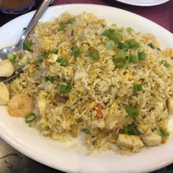 Asian & Mini's Seafood - Combination fried rice ( lacked more protein throughout dish) - Seafood Near Me - Cypress, Texas Asian & Mini's Seafood - Combination fried rice ( lacked more protein throughout dish) - Seafood Near Me - Cypress, Texas