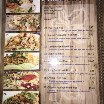 Orchid Thai - Menu: Fried Rice - Thai Near Me - Baldwin Park, California Orchid Thai - Menu: Fried Rice - Thai Near Me - Baldwin Park, California