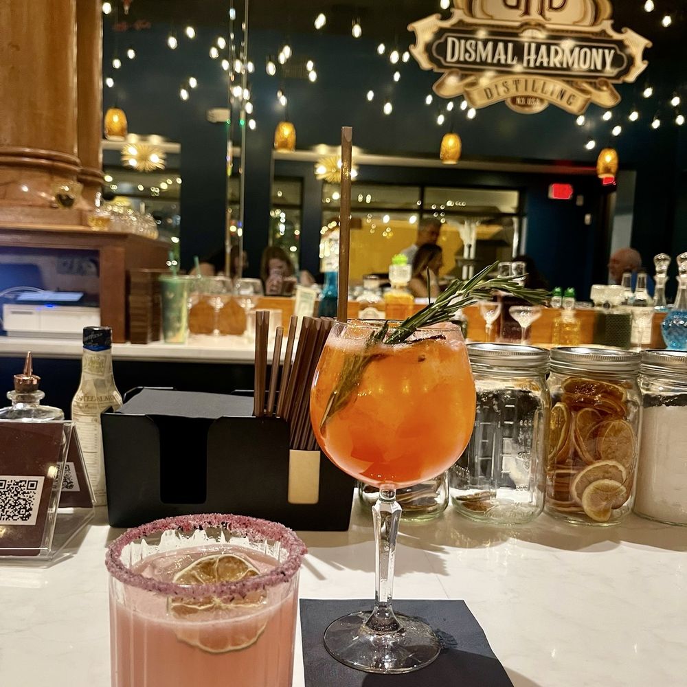 Sitting at the bar Sitting at the bar