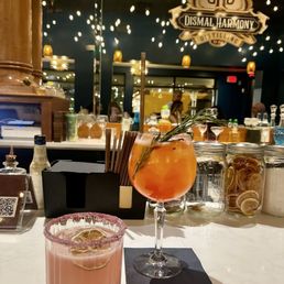 Sitting at the bar Sitting at the bar