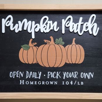 Ben's Bagel Barn - pumpkin patch sign - Bagels Near Me - Little Ferry, New Jersey