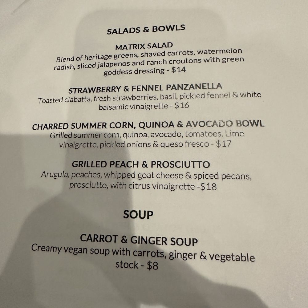 The Matrix Club - Menu - Venues & Event Spaces Near Me - Naperville, Illinois The Matrix Club - Menu - Venues & Event Spaces Near Me - Naperville, Illinois