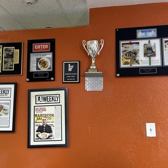 Mariscos Jalisco - Awards and indoor seating - Mexican Near Me - Los Angeles, California Mariscos Jalisco - Awards and indoor seating - Mexican Near Me - Los Angeles, California