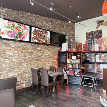 Surati Farsan Mart - Inside Seating - Indian Near Me - Artesia, California