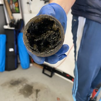 Adolfo's Plumbing & Rooter - The end cap was filled with gunk. This was from the kitchen sink in a home that was built in 89. - Plumbing Near Me