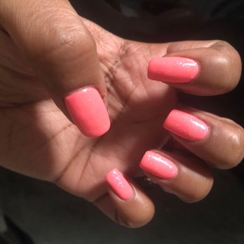 The Polish Lounge - Nail Tech: Sage Technique: Gel polish manicure on natural nails Color: 5545 - Nail Salons Near Me - North Miami Beach, Florida The Polish Lounge - Nail Tech: Sage Technique: Gel polish manicure on natural nails Color: 5545 - Nail Salons Near Me - North Miami Beach, Florida
